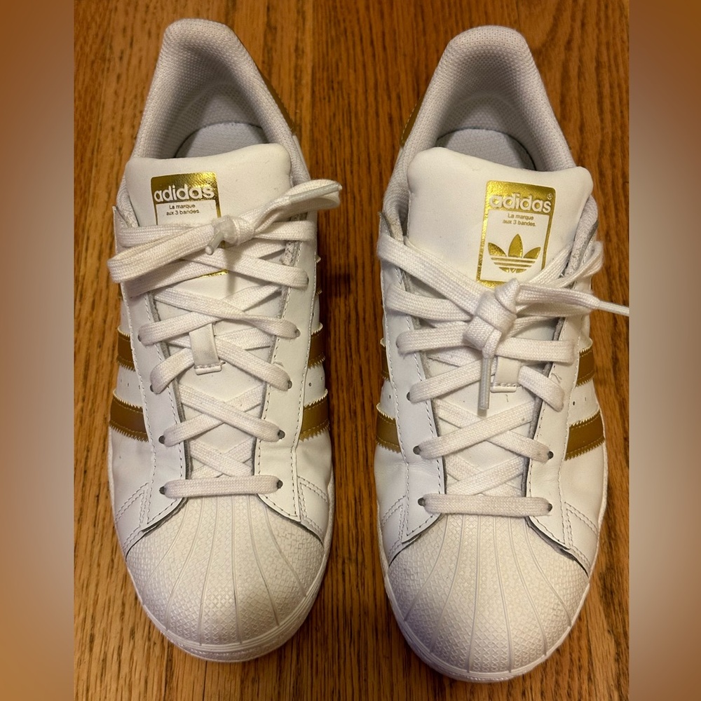 KIDS ADIDAS ORIGINALS SUPERSTAR CASUAL SHOES